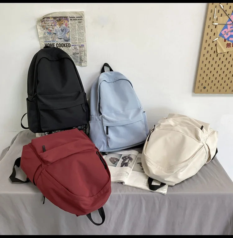 Black Canvas Backpack