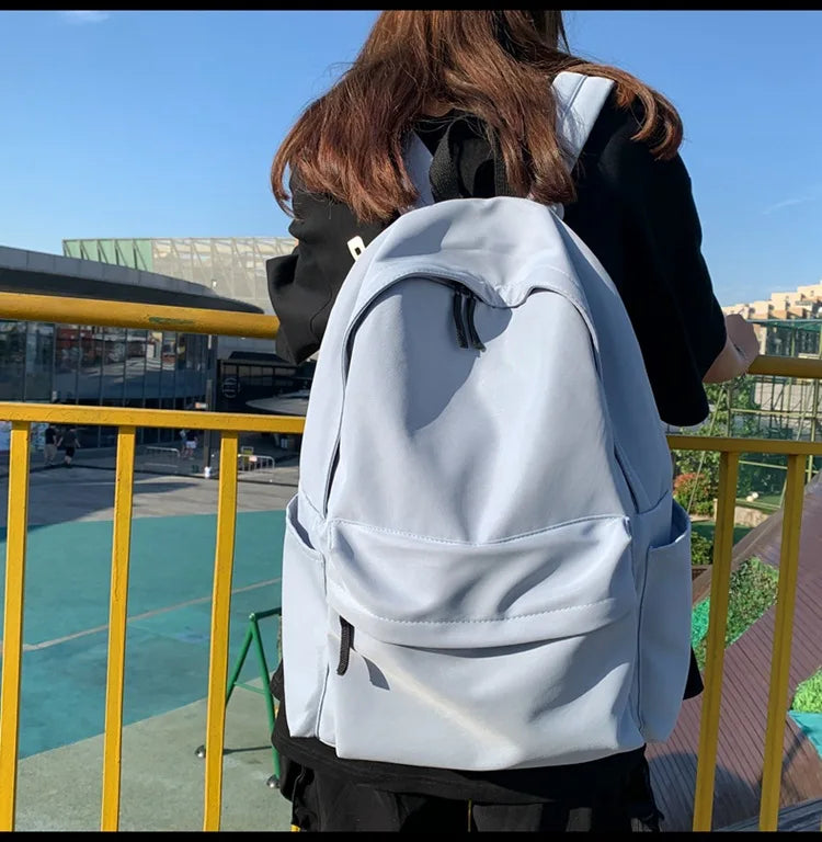 Black Canvas Backpack