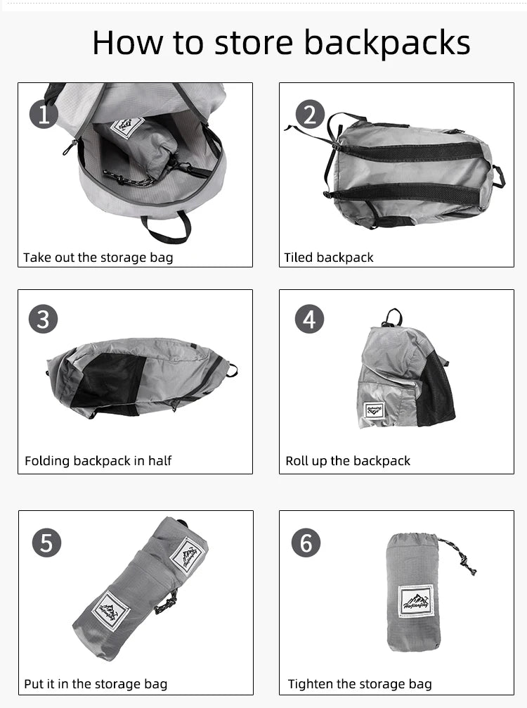 Foldable Travel Backpack