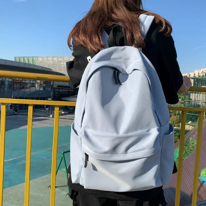 Black Canvas Backpack