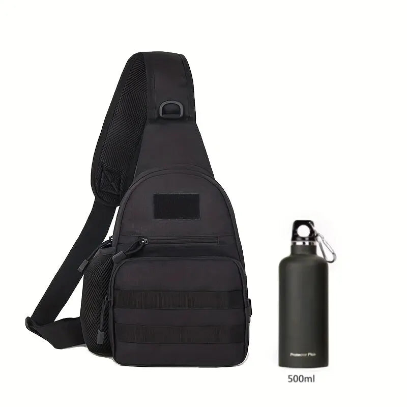 Military Shoulder Bag, Trekking Chest Sling Bag, Backpack For Hiking Outdoor Camping Fishing