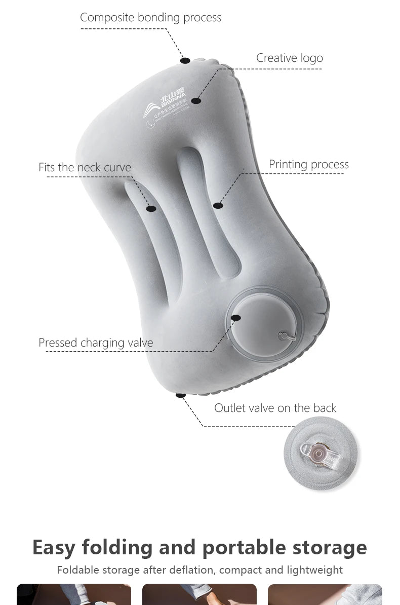 Inflatable Camping Pillow