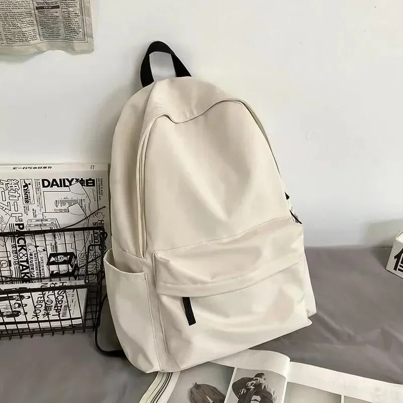 Black Canvas Backpack