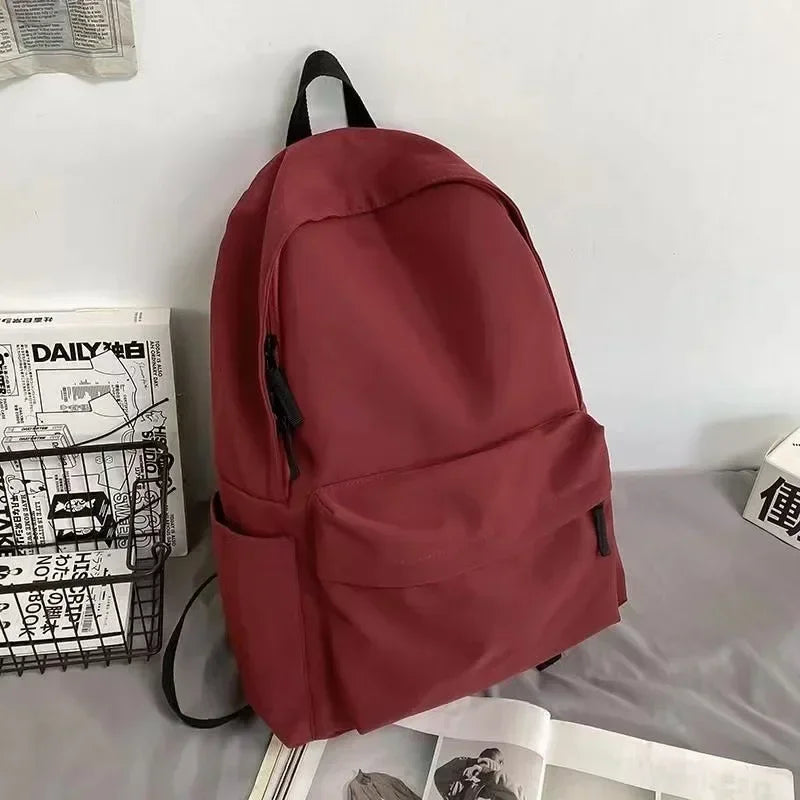 Black Canvas Backpack